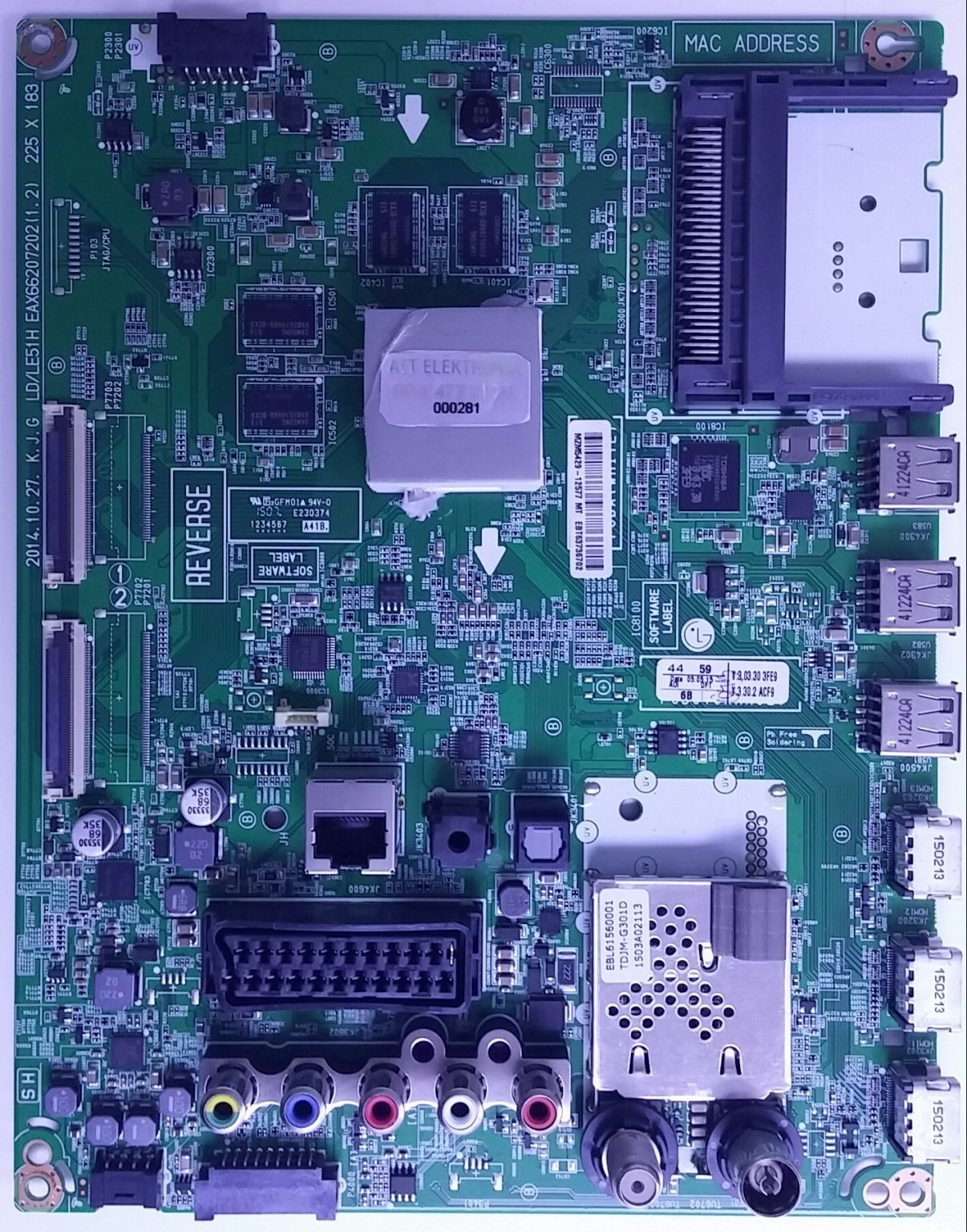 EAX66207202 EBT63736702 Atte Elektronik